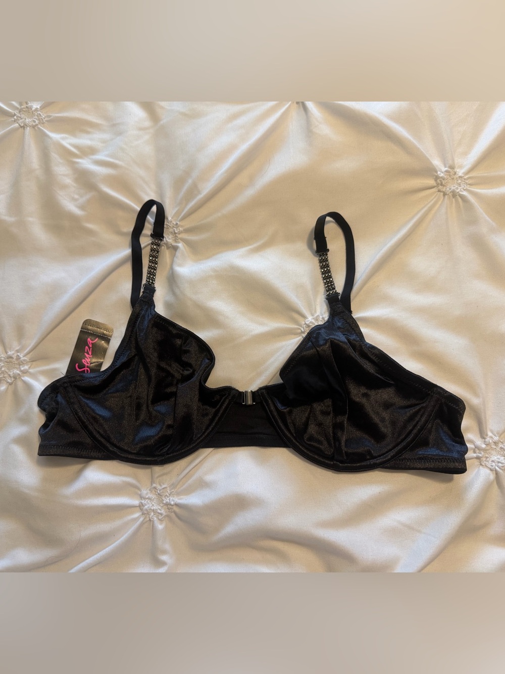 NEW La Senza satin unlined bra